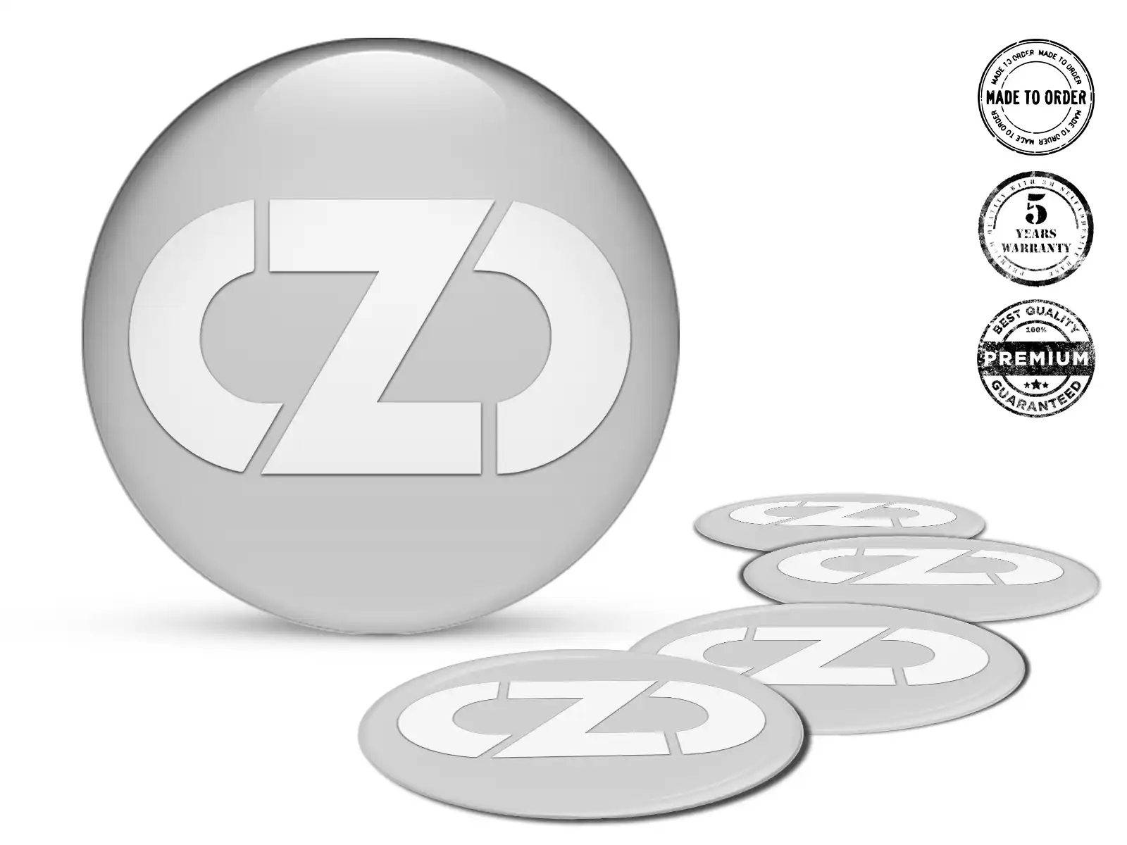 OZ Dome Dekoration Stil Individuelle Radplaketten